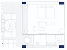 【テラススイート/48平米+テラス】最上階プレミアラウンジを無料でご利用いただけるお部屋タイプです