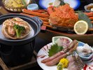 カニコース 当館自慢のカニ料理イメージです。(※カニはカットして提供いたします。)