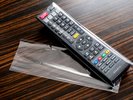 衛生的にご利用いただけるよう、リモコンには使い捨てのカバーがついています。