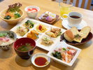 1日の始まりは朝食から!(取り分けイメージ)
