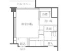 【プライベートスパルーム|蝦夷菫】バルコニーや収納スペースがあり、機能的な造りになっています。