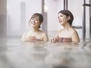 【温泉】銀泉の大浴場で、癒しのひととき。柔らかな湯に包まれながら、心も体ものんびりリラックス。