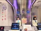 ロビーひな祭り装飾