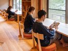 【2025年9月リニューアル/湯上がり処】楽しく健康促進できるウェルネスコーナーも備えた寛ぎスペース