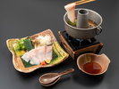 金目鯛のしゃぶしゃぶ