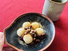 【冬季限定】小豆の繊維でお腹掃除。小豆の皮には腸を整える成分がたっぷり♪温かいお茶と一緒に一口