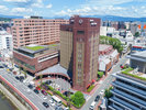 【外観】熊本市中心市街地に位置し、熊本城を目の前に望むロケーション。観光・ビジネスに便利です。