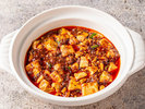 【中国四川料理 桃花源/料理一例】辛味と旨味が絶妙なバランスの麻婆豆腐。代表的な四川料理のひとつです