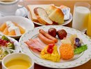 朝食ビュッフェ。洋食イメージ