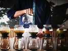朝は気分に合わせてスタート!コーヒーだけじゃなく、日本茶や和紅茶、ジュースもセルフで楽しめます!