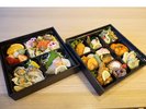 グループ会社「懐風亭」の和食職人がてがける、冬味の箱膳