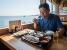 石狩に来たら、「地場魚定食」をお楽しみください♪※イメージ