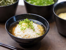 薬味で味変も楽しめます♪