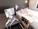 女性限定のお部屋で、安心・快適なご滞在!