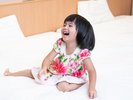 家族みんなと一緒でうれしいな!自然とこぼれる笑顔♪