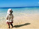 爽快!青い空と青い海。