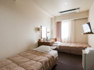 ★アウトバスツイン!同階貸切風呂、トイレ、洗面所をご利用下さい。