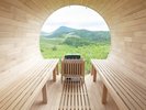 展望サウナからの風景。最高のロケーションの中、心身ともにデトックスしよう!