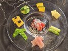 THE ROYAL VILLAのご夕食一例