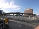ホテル正面にはバスロータリーがあり便利☆