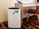【備品】空気清浄機・全室に加湿機能付き空気清浄機を完備しております。
