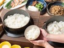 【朝食】秋田名産「あきたこまち」or 東北の銘柄米の食べ比べ