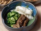 【朝食】秋田名物・いぶりがっこ