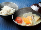 ご朝食◆伊豆味噌とみかんの豚汁(イメージ)