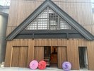 秋田なのに京都旅館みたいな玄関