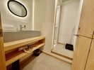 かまくらの部屋の共有洗面台