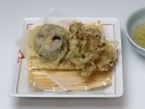 夕食例:キノコの天婦羅