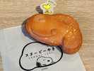 【SNOOPY Village 川越店】店内調理のスヌーピー焼き、可愛くて美味しい。