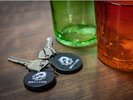 オリジナルデザイン、コンパクトなルームキー(裏面に部屋番号)