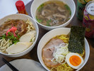 沖縄そば、ソーキそば、八重山そば、宮古そば、ラーメン、そば、うどんなどお部屋での調理にどんぶり活用