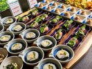ディナーバイキング 創作野草・野菜寿司