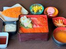 まぐろサーモンいくら御膳