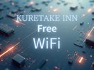 客室・ロビーで無料Wi-Fi利用可能です。
