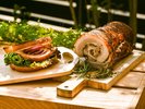 【初夏香(しょかこう)BREAKFASTフェア】糸島産零ワンポークのポルケッタ サンドイッチ