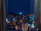 金沢のしっとりとした夜の景色もお部屋からお楽しみいただけます。