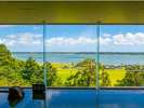 北浦を一望する天然温泉展望大浴場