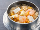 【2026年6月〜8月 土地の恵み会席】海鮮もろこし釜飯