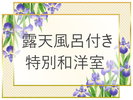 露天風呂付き特別和洋室