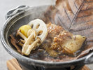 【2026年9月〜11月 土地の恵み会席 】ナマズ朴葉焼き