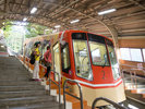 【立山黒部アルペンルート 立山ケーブルカー】立山駅〜美女平間を行き来します