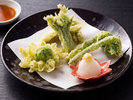 【3月から5月 別注文 山菜 天ぷら盛り合わせ】春の山菜は抗酸化作用を持つポリフェノールが豊富です