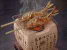 【5月から9月 別注文 若鮎炭火焼き】皮はパリッ、身はふっくらとした食感と上品な香りが特徴な逸品です