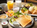 朝食ビュッフェ