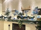 【2025クリスマス】シルバーとブルーを基調としたクリスマス。