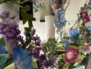 【2026夏】紫やブルーのお花や小物で装飾しました。秋田の夏を感じてください。
