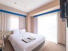 1 Bed Room w/wide view大きな窓があり、開放的な客室です。